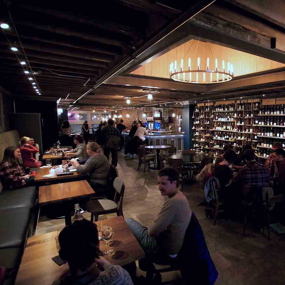 Interior Photo of People Dining at FLG Terroir