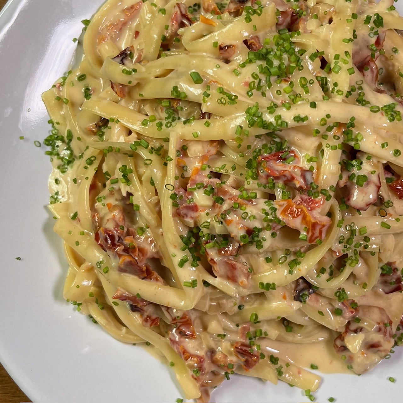 tomato alfredo Orecchiette Bolognese